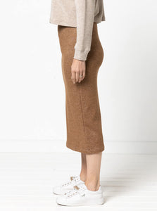 Yoyo Knit Skirt by StyleArc