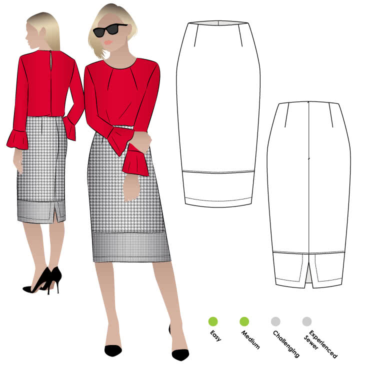 Agatha Woven Skirt by StyleArc