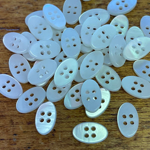 Four Hole Oval Button