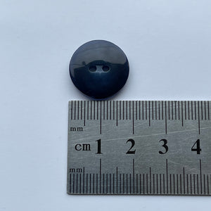 Two Hole Acrylic Button - Navy