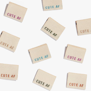 KATM Woven Label Pack - Cute AF
