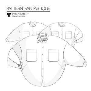 Phen Shirt by Pattern Fantastique
