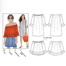 Load image into Gallery viewer, Ellie-Mae Tunic by StyleArc

