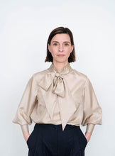 Load image into Gallery viewer, Tie Bow Blouse by The Assembly Line
