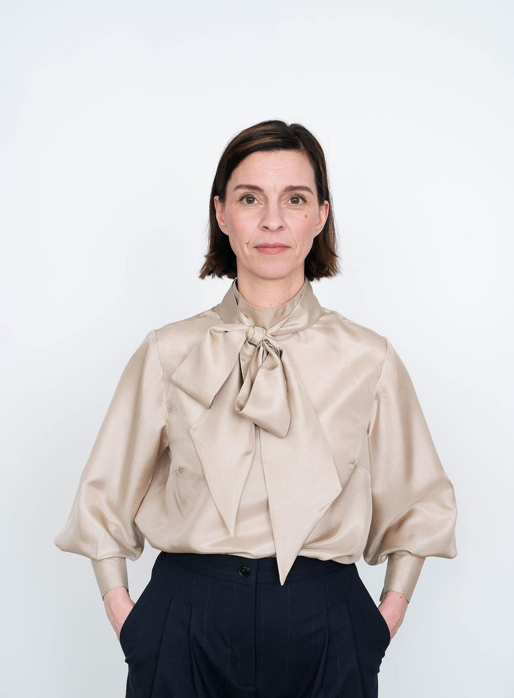 Tie Bow Blouse by The Assembly Line