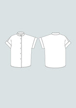 Load image into Gallery viewer, Cap Sleeve Shirt by The Assembly Line
