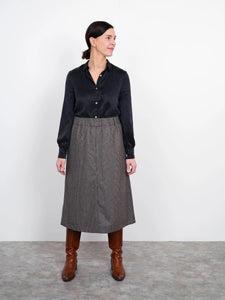 A-line Midi Skirt by The Assembly Line