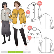 Load image into Gallery viewer, Adelaide Woven Jacket by StyleArc
