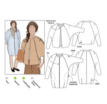 Load image into Gallery viewer, Alegra Jacket/Coat by StyleArc
