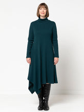 Load image into Gallery viewer, Camile Knit Dress StyleArc
