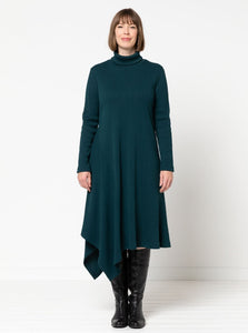 Camile Knit Dress StyleArc