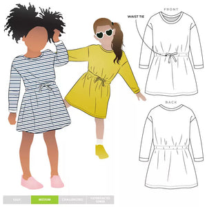 Clara Knit Dress by StyleArc