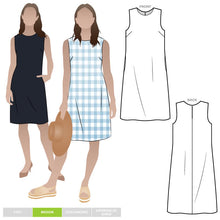 Load image into Gallery viewer, June Sheath Dress by StyleArc

