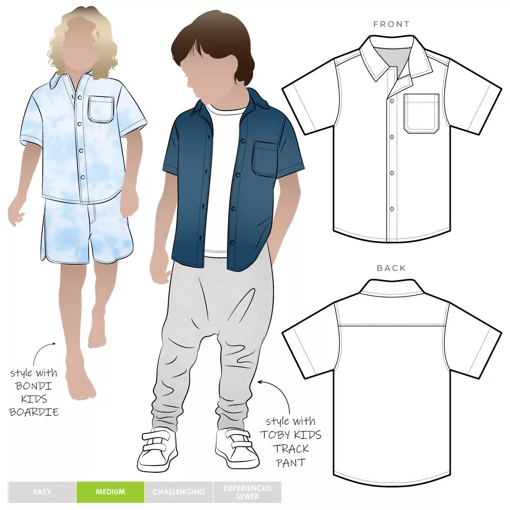 Rhys Kids Overshirt by StyleArc